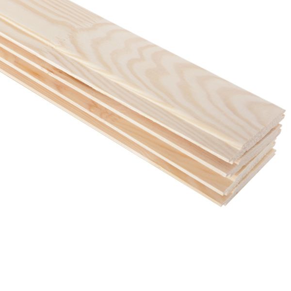 Блок-хауз сосновий зрощений 3000x100x28 мм 4 шт