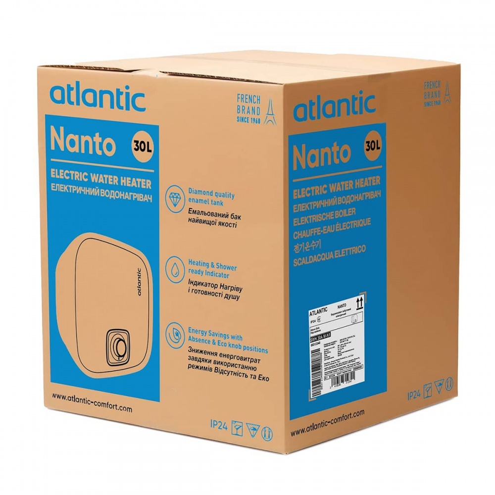 Бойлер Atlantic Nanto SWH 30A M-N1 2000W