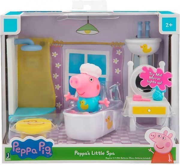 Игровой набор Peppa Pig Ванна SPA (со светоовым эфектом) 