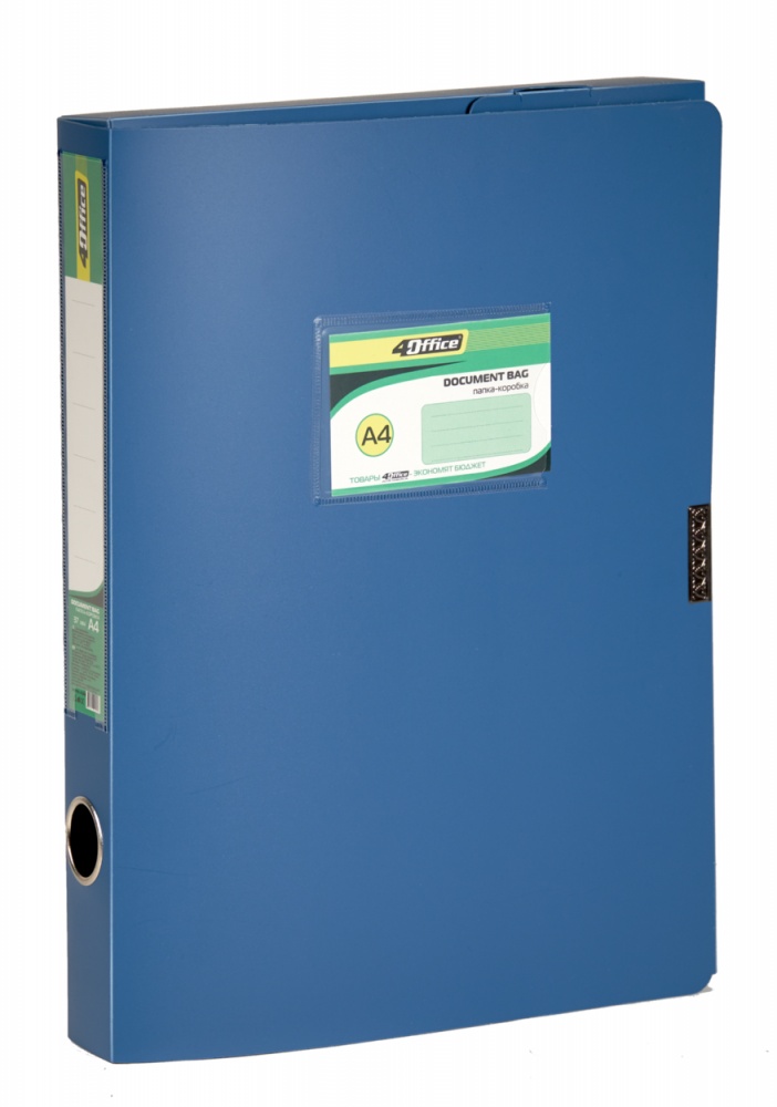 Папка-бокс A4 в ассортименте 4-241 4Office 03090070