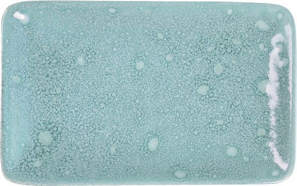 Тарілка прямокутна 12х19,5 см Лазурова Manna Ceramics