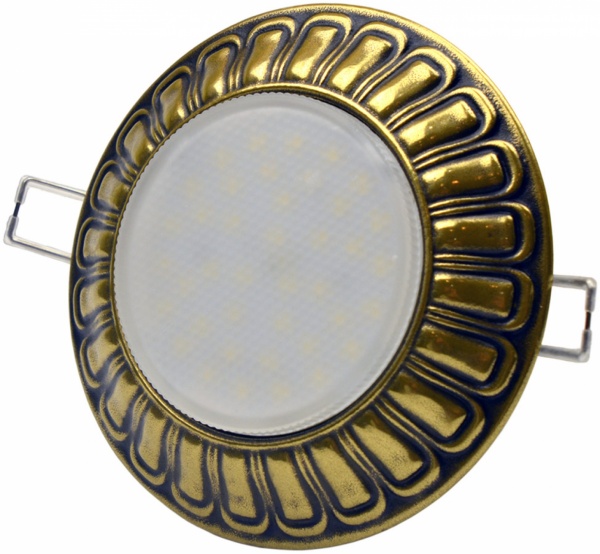 Светильник точечный Светкомплект VM 05 GX53 AB античная латунь 