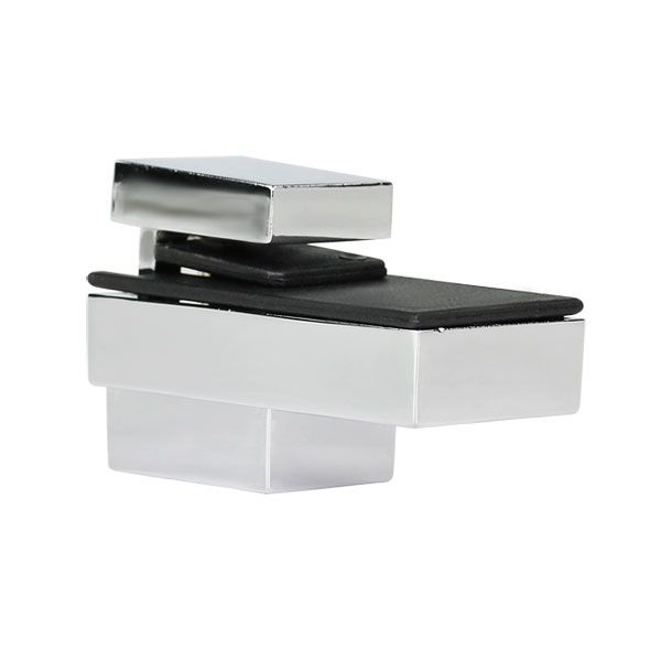 Тримач для полиць Smart Quadro mini 25x55 мм 99095 хром