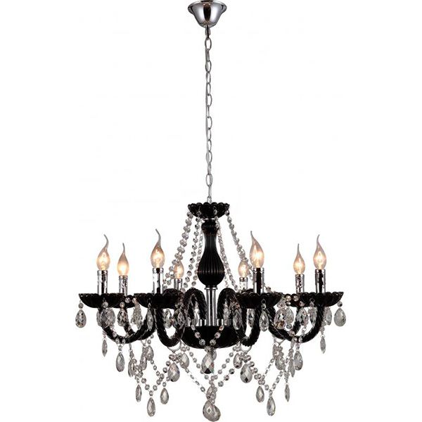 Люстра Altalusse INL-1149P-08 Black&Chrome