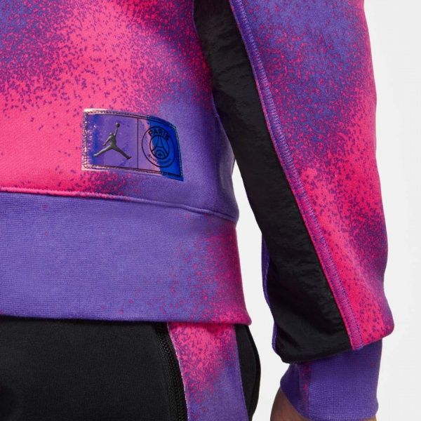 Джемпер Nike M J PSG AOP FLEECE PO CK9649-510 р. S чорний