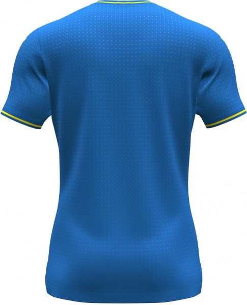 Футболка форми збірної України 2021 Joma FED. FUTBOL UCRANIA SHORT SLEEVE T-SHIRT AT102404A709 р. L синій