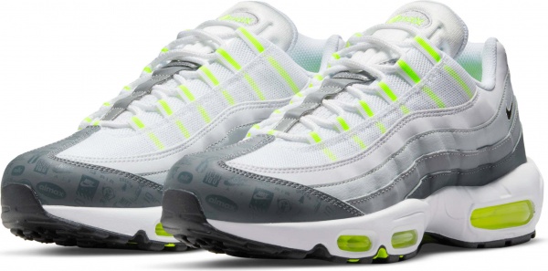 Кроссовки Nike AIR MAX 95 DH8256-100 р.US 10 серый