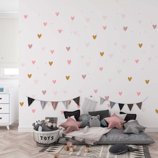 Стикеры-паттерны Lipastick Hearts 120х20 см 7010620223