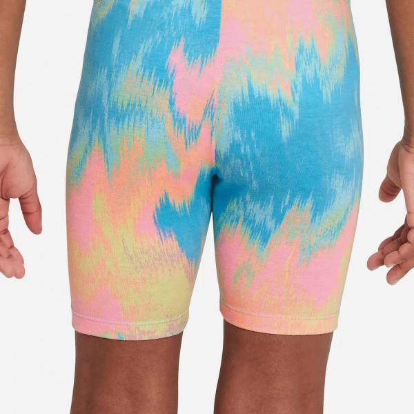 Велосипедки Nike PRINTED CLUB BIKE SHORT 36K429-U5V р. 4 голубой