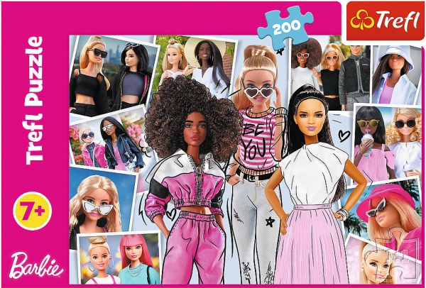 Пазлы Trefl 200 TM Mattel Барби 13301