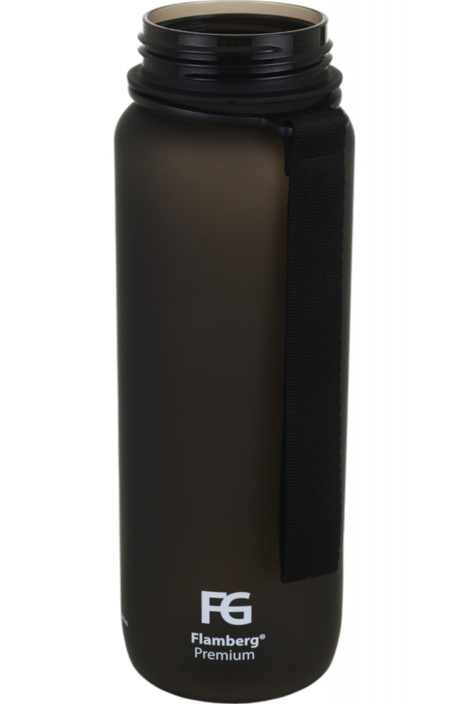 Пляшка для води Flamberg Premium City 800 мл чорний