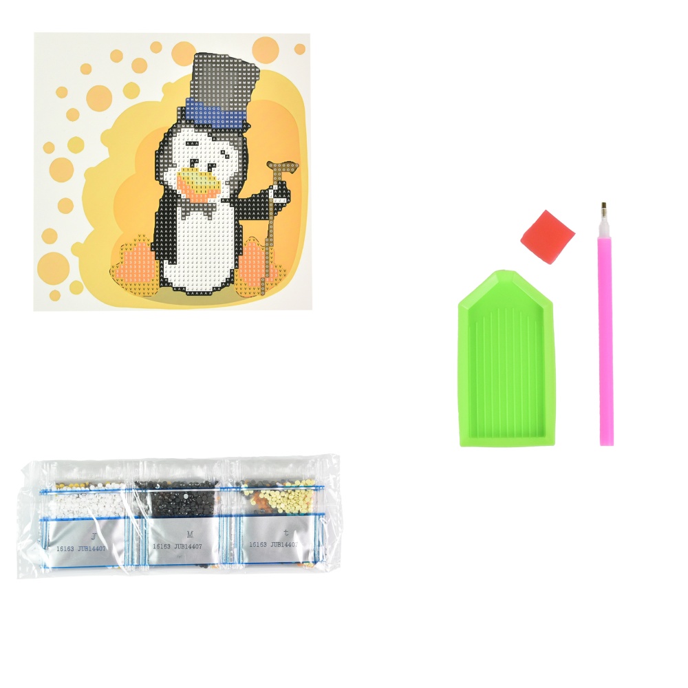 Алмазная мозаика 18х18 см в ассортименте Strateg