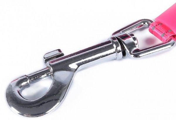 Повідець-рулетка AnimAll S Рожево-чорний до 15кг