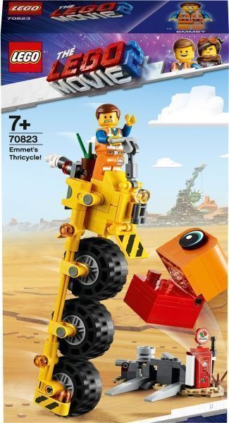 Конструктор LEGO Movie Трехколесный велосипед Эммета 70823