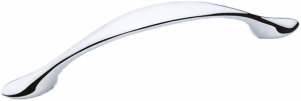 Мебельная ручка SS 65/28 G2 128 мм хром DC