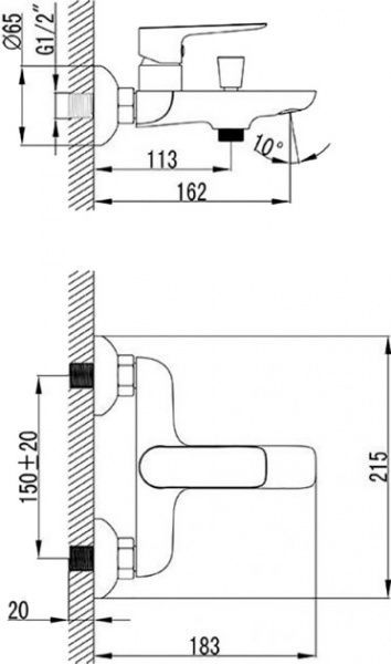 Набор смесителей Ravak 3 в 1 (CL 012 + CL 022 + чистящее средство X01106)