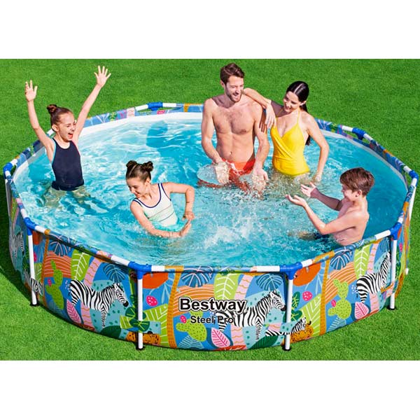 Бассейн каркасный Bestway Африка 305x66 см 56985