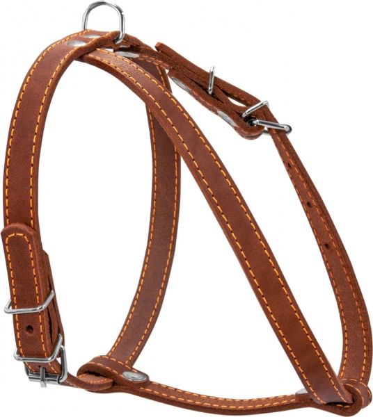 Шлея Collar одинарна для дрібних порід собак 14 мм коричневий