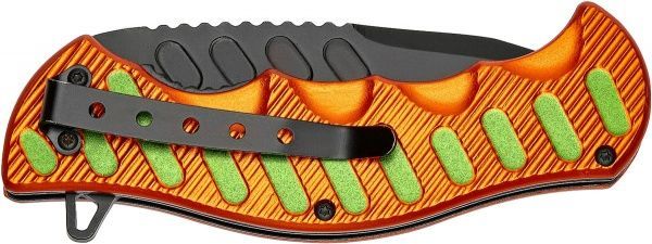 Нож Plus Funster black/orange