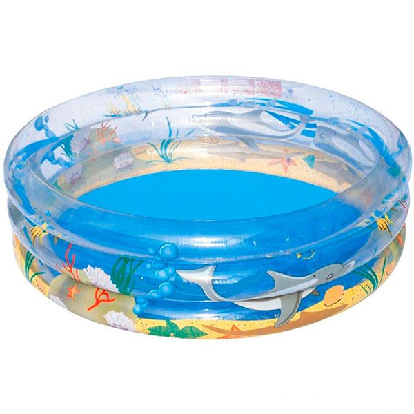 Бассейн надувной Bestway Морське життя 150х53 см