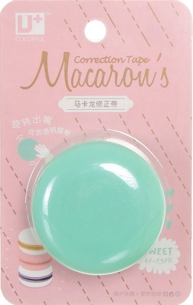 Коректор стрічковий Macaron`s зелений