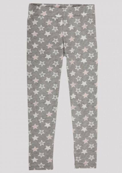 Лосины для девочек Luna Kids Stars №0028/16055 р.152-158 серый 