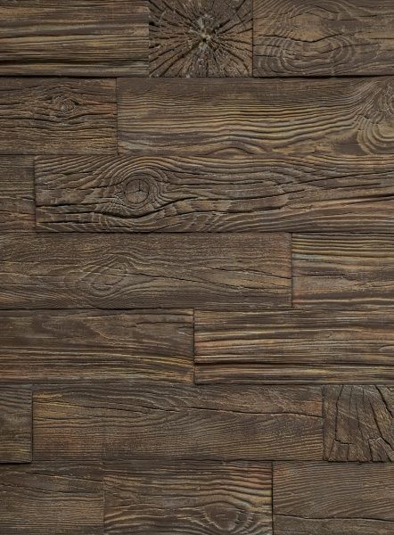 Плитка гипсовая прямая Арт-Декор Орегон темный 0,48 кв.м 