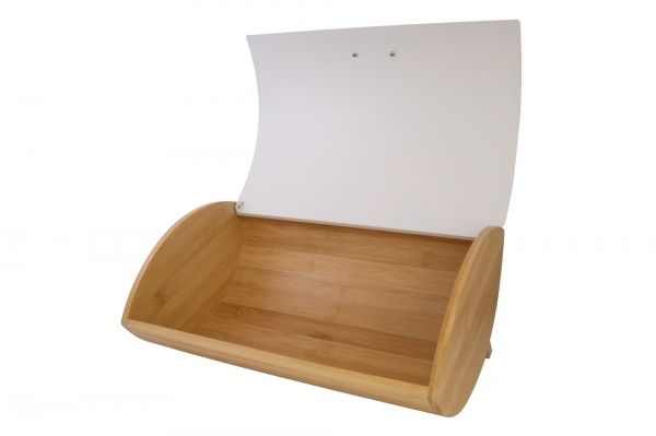 Хлебница бамбуковая с металлической крышкой VC-1233 Vincent