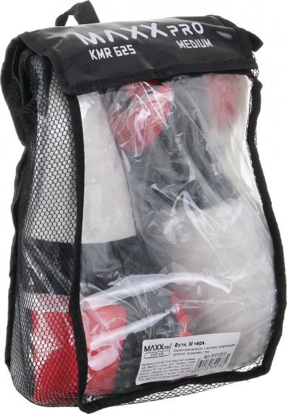 Футы для кикбоксинга MaxxPro KMR-625 красный р. M 