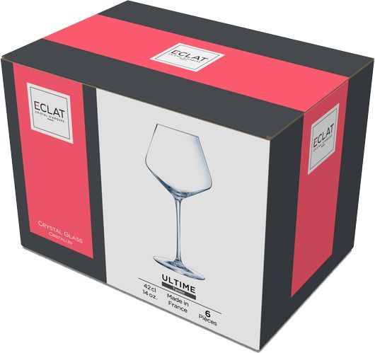 Набор бокалов для вина Ultime 420 мл 6 шт. N4313 Eclat