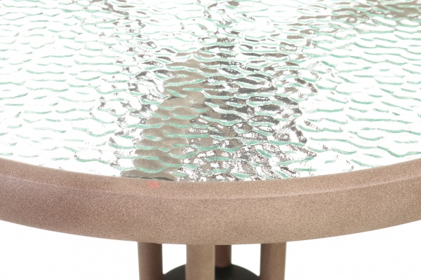 Комплект мебели из искусственного ротанга Рита стол 60х70 см + 2 кресла 58х53х73 см бежевый 