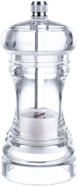 Мельница для перца акриловый со стальными жерновами KLE18QB101 Eurogold