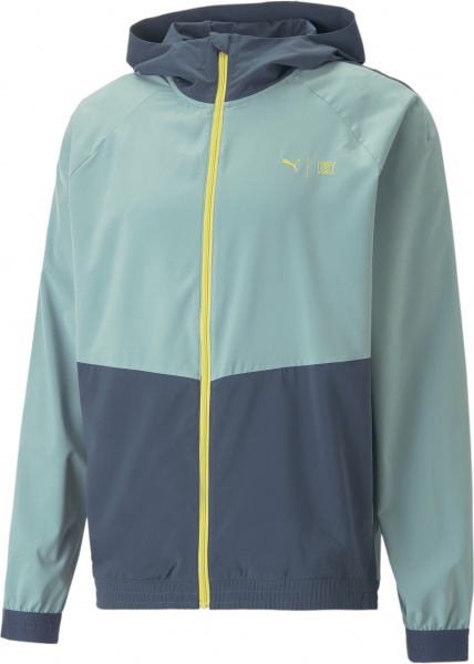 Вітрівка Puma M FIRST MILE WOVEN JACKET 52323116 р.S бірюзовий