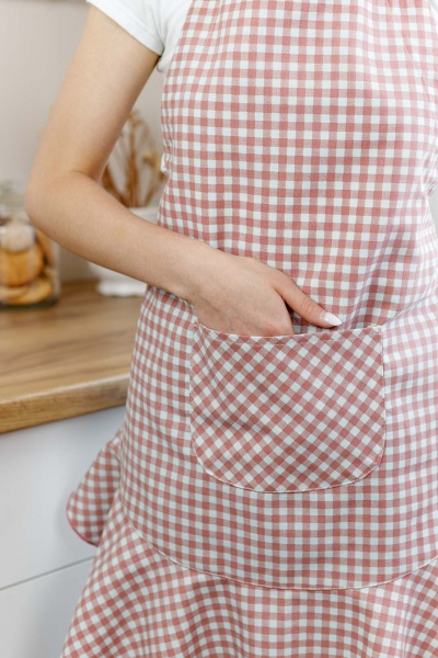 Фартук Джульетта клетка Прованс