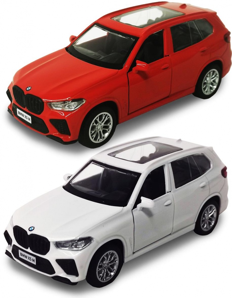 Автомодель TechnoDrive 1:32 BMW X5 M білий червоний 250404
