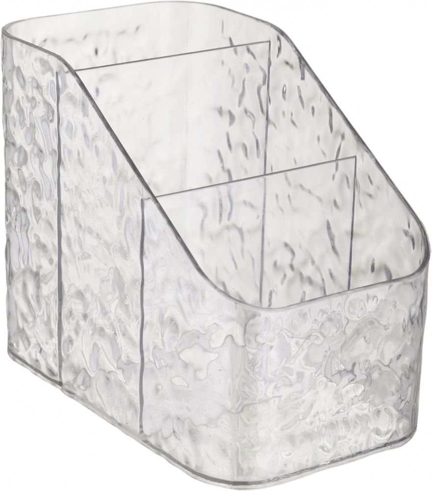 Органайзер Sensio для косметичних засобів 3 секції 15х9,2х6,2/12 см прозорий