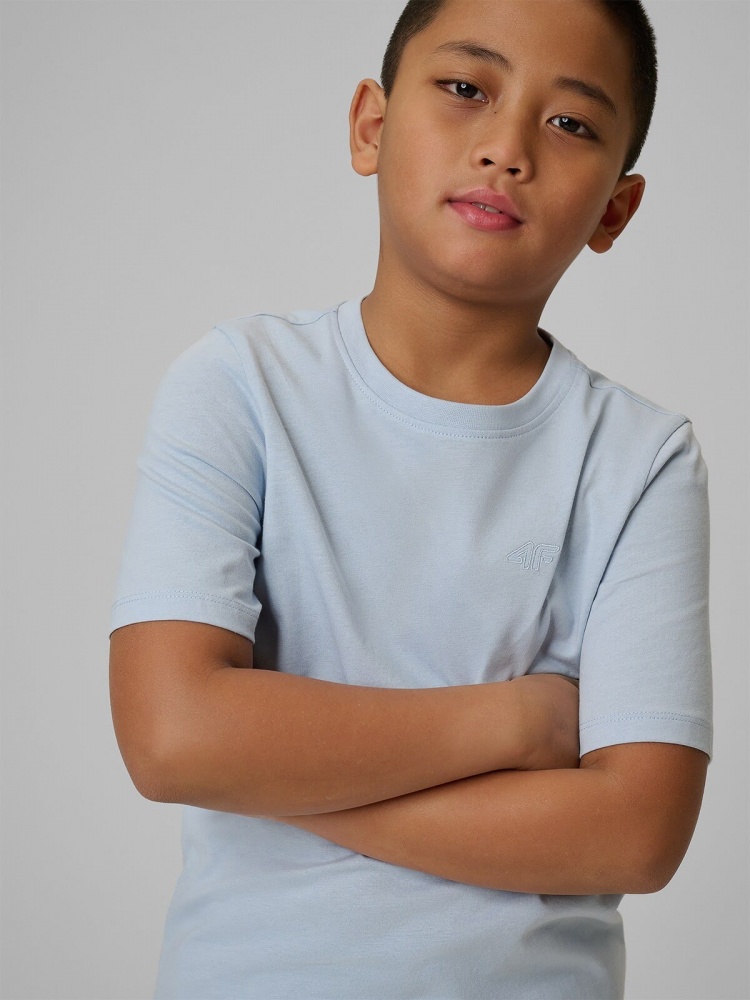 Футболка 4F TSHIRT M3006 4FJWSS26TTSHM3006-34S р.158 голубой
