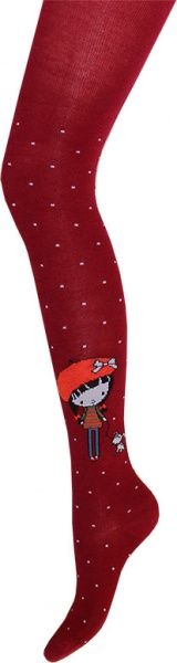 Колготки детские Брестские 3280-134 р.128-134 бордовый 