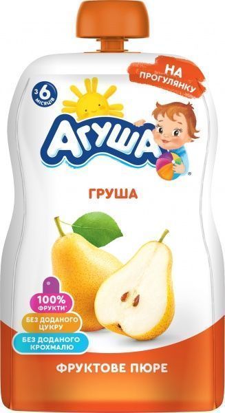 Пюре Агуша Груша 90 г 