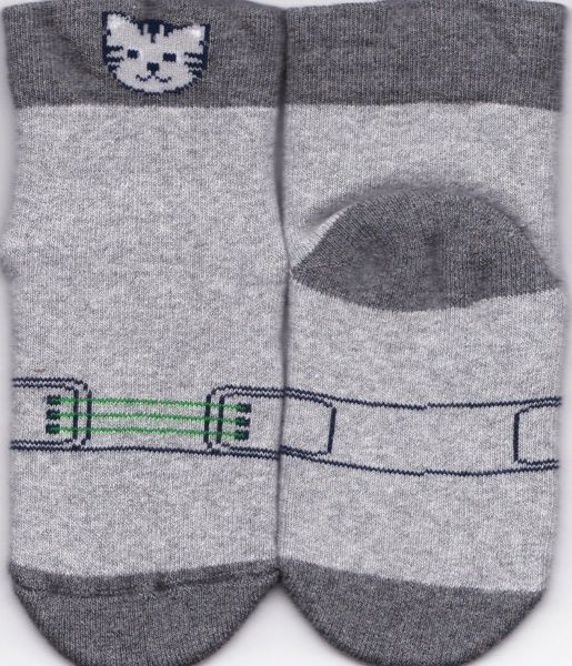 Шкарпетки дитячі Duna 4011 р.12–14 світло-сірий 