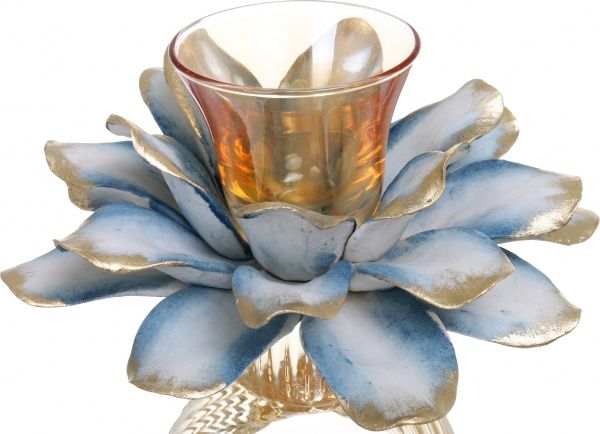 Свічник Pigna Oil 19х19х25 CD2270/OIL White cristal