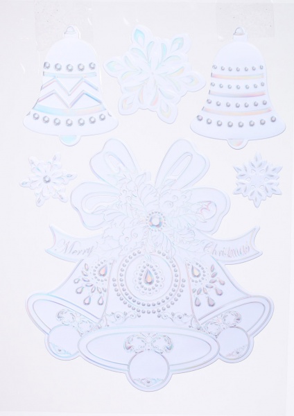 Наклейка декоративная (8 дизайнов) в ассортименте 23x32 см