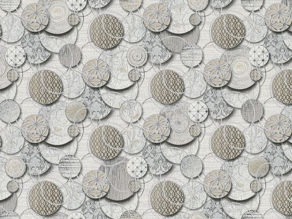 Виниловые на флизелиновой основе Славянские обои V.I.P Class Диско 3694-10 1,06x10,05 м