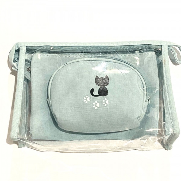 Косметичка голубой NK3-14MN-blu 