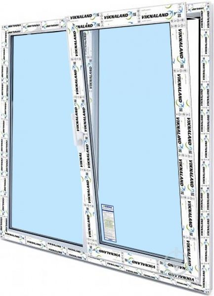 Окно поворотно-откидное VIKNALAND В 70 1400x900 мм правое (К) 