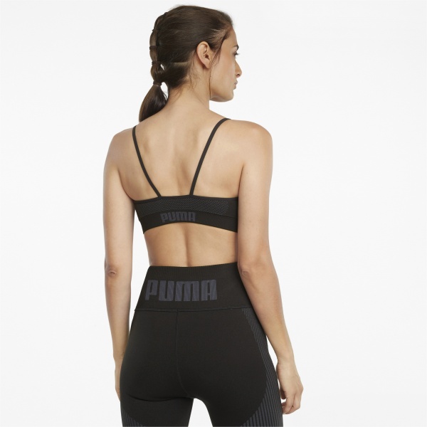 Бра Puma Strappy Seamless Bra 52107501 р.S чорний