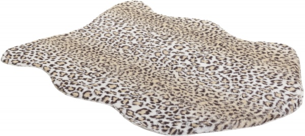 Килим KM 65х86 см з принтом в асортименті штучне хутро поліестер