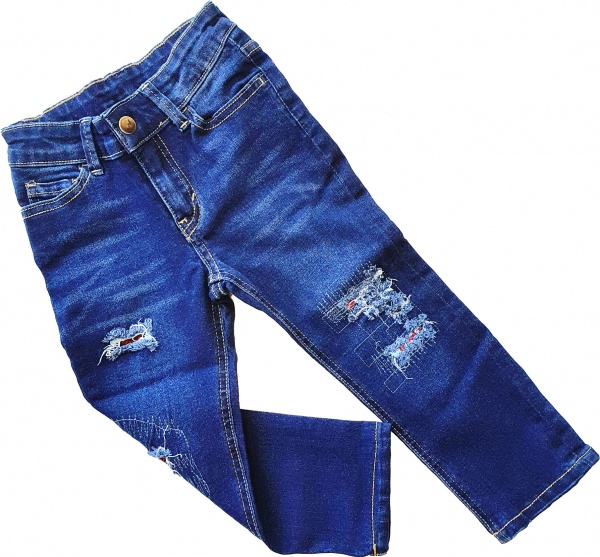 Джинсы Dengiz р.140 темно-синий М-075 