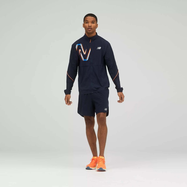 Вітрівка New Balance GRAPHIC IMPACT RUN MJ21265ECL р.S синій