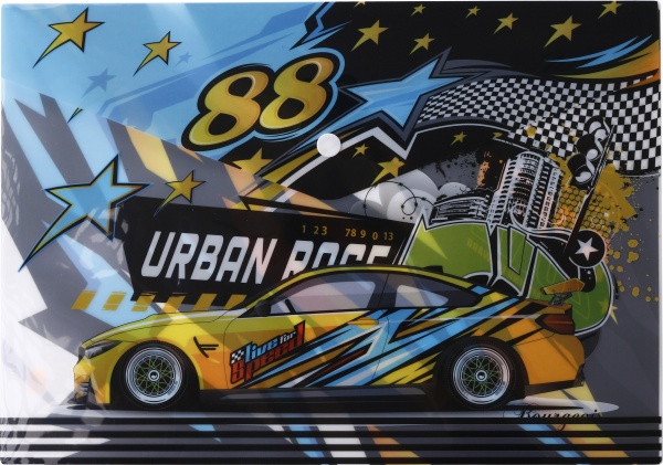 Папка-конверт на кнопке A4+ Bourgeois ПП08 